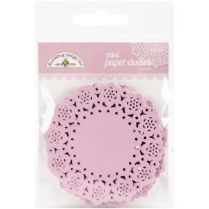 Doodlebug Mini Doilies 3″ 75/Pkg Cupcake