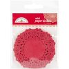 Doodlebug Mini Doilies 3" 75/Pkg ladybug