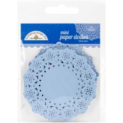Doodlebug Mini Doilies 3″ 75/Pkg blue jean