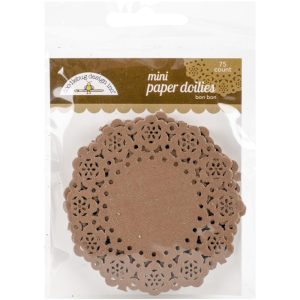 Doodlebug Mini Doilies 3″ 75/Pkg bonbon