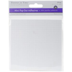 WHITE SQUARE MICRO POP-DOT