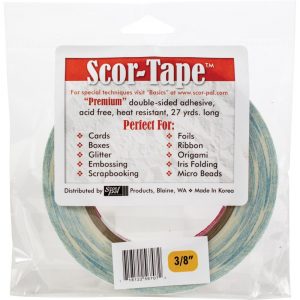 SCOR-TAPE .375″X 27 VERGES