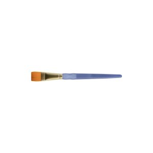Crafter’s Choice Gold Taklon Wash Brush – 1/4″ Width