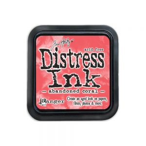 Abandoned coral encre distress