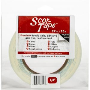 SCOR-TAPE .125″X27YDS