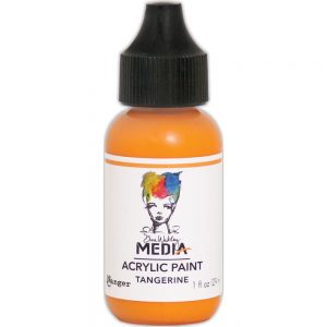 TANGERINE -DINA WAKLEY MEDIA PAINTS