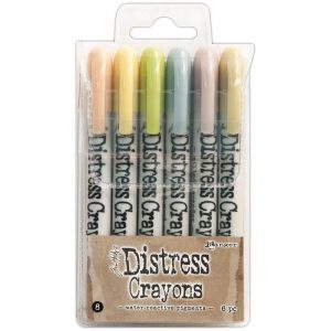 SET #8 -DISTRESS CRAYON SET