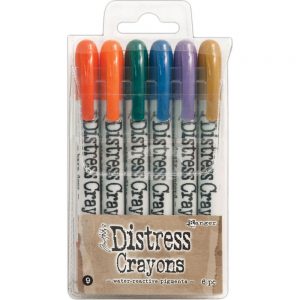 SET #9 -DISTRESS CRAYON SET