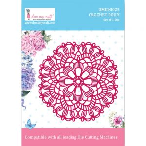 Matrice de découpe (die) – doillie en crochet