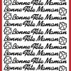 BONNE FÊTE MAMAN OR