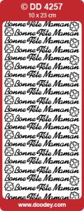 BONNE FÊTE MAMAN ARGENT