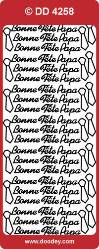 BONNE FÊTE PAPA ARGENT