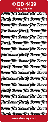 BONNE FÊTE ARGENT
