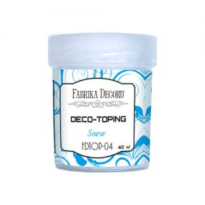 DECO TOPPING ARTIFICIAL SNOW SMALL FLAKE