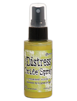 CRUSHED  OLIVE-DISTRESS OXIDE SPRAY