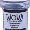 WOW! Embossing Powder 15ml  - Primary Ebony
