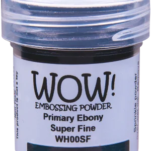 WOW! Embossing Powder 15ml  – Primary Ebony