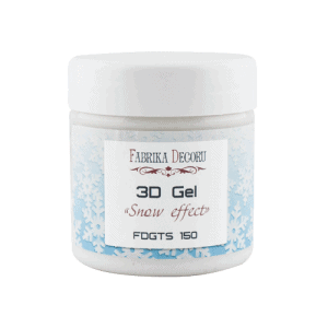 3D GEL SNOW  EFFECT