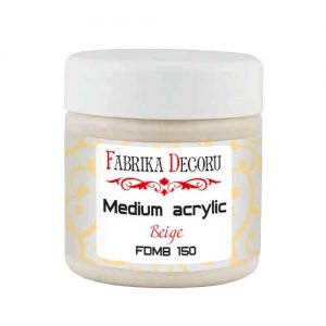 MEDIUM ACRYLIC COULEUR BEIGE