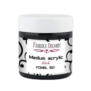 MEDIUM ACRYLIC COLOR NOIR