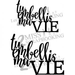 TU EMBELLIS MA VIE