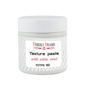 WHITE TEXTURE PASTE WITH SAND