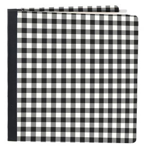 Noir buffalo check