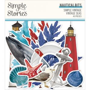 Nautical bits vintage seas