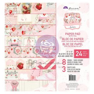 Strawberry Milkshake, 8 Foiled Designs