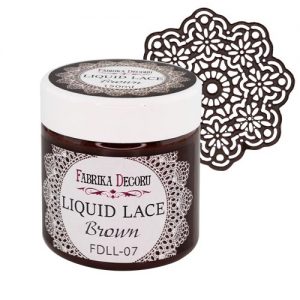 Liquid lace brun