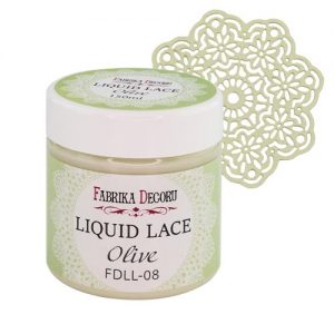 Liquid lace olive