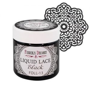 Liquid lace noir
