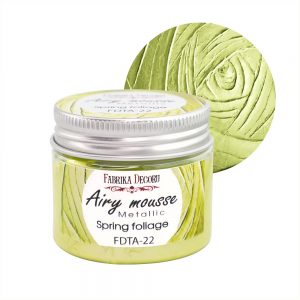 AIRY MOUSSE METALLIC SPRING FOLIAGE