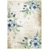 Blue Flowers, Cozy Winter