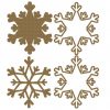 Snowflake shaker