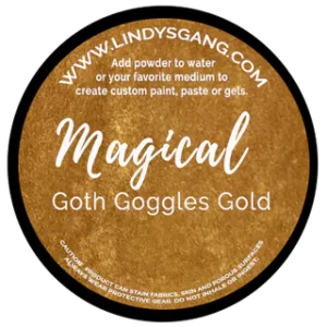 Goth Googles Gold