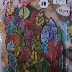 Doodle Leaves -Colour