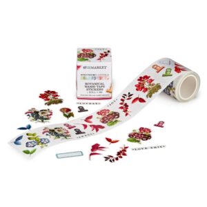 Rouleau d’autocollants washi botanical