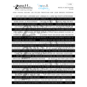 Mots à découper FL02