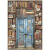 Vintage Library Door