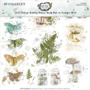 Nature Study Rub-Ons