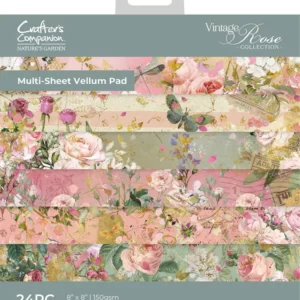 Vintage Rose Vellum Pad
