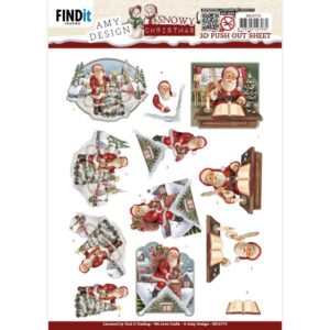 Snowy Christmas – Snowy Santa