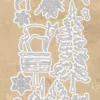 Chevreuil, neige & arbres (deer, snow, trees)