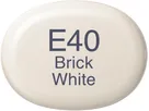 E40 Brick White