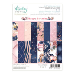 Happy Birthday 6 X 8″