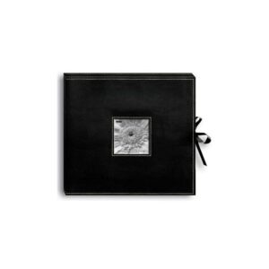 Pioneer 3-Ring Sewn Leatherette Album Box 13″X14.5″