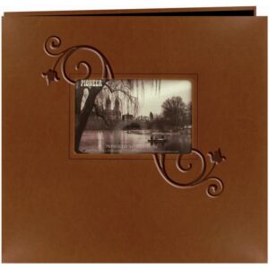 Pioneer Embossed Leatherette Post Bound Album 12″X12″