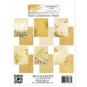 Ochre ensemble de 6″x 8″