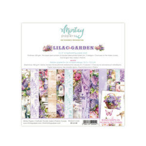 LILAC GARDEN 6″x6″